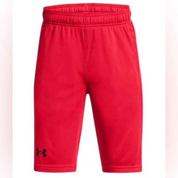 Under Armour Size YS Red UA‎ Velocity Shorts - Picture 1 of 11